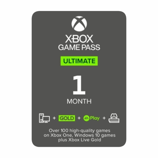 Game Pass Ultimate, Suscripción para 1 Mes.