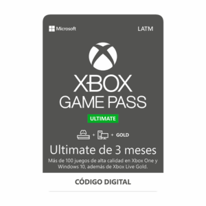 Game pass ultimate de 3 meses