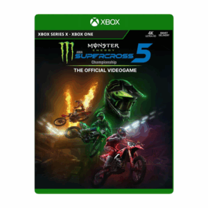 Monster Energy Supercross 5; juego digital para xbox one y series xs