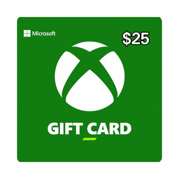 Tarjeta de regalo, Microsoft Xbox de $25