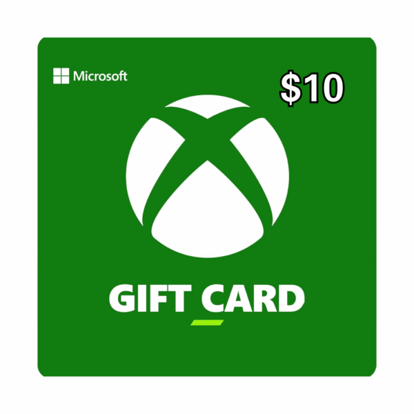 Tarjeta de regalo, Microsoft Xbox de $10