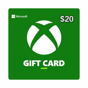 Tarjeta de regalo, Microsoft Xbox de $20