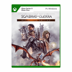La Tierra Media, Sombras de Guerra Edición Definitiva; Código Canjeable para Xbox One, Series xs y pc windows