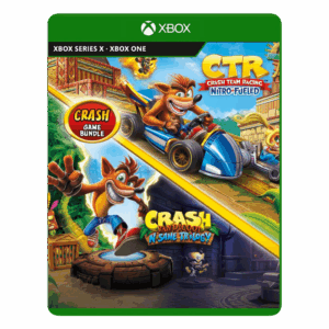 Lote Crash Bandicoot N. Sane Trilogy + Ctr Nitro-Fuled: Juego digital para xbox one y series xs.