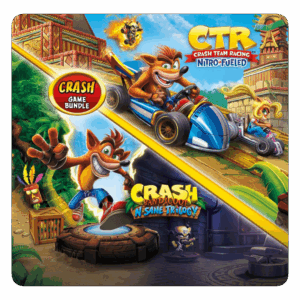 Lote Crash Bandicoot N. Sane Trilogy + Ctr Nitro-Fuled: Juego digital para xbox one y series xs.