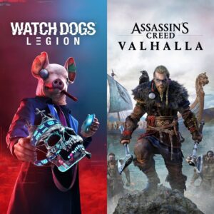 Lote de Assassins Creed Valhalla + Watch Dogs Legion Para Ps4 y Ps5 (Juego Digital)