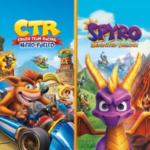 Lote Crash Team Racing Nitro-Fueled + Spyro PS4 (Juego Digital)